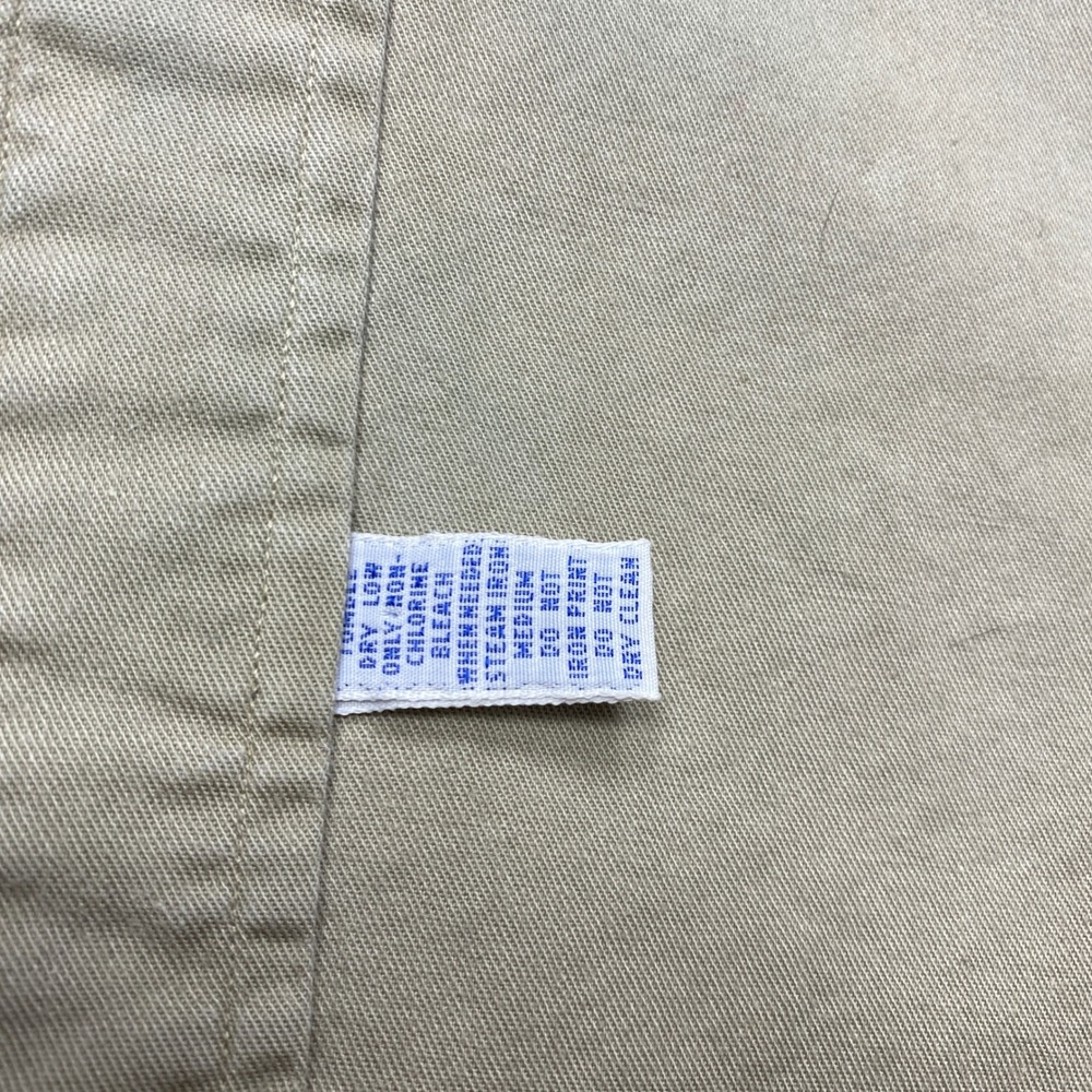 Polo Ralph Lauren Shirt Mens L Tan Key West Fishing Graphic Safari Twill Casual - Picture 8 of 12